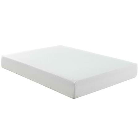 MODWAY FURNITURE Aveline 10 in. Queen Mattress, White - 10 x 60 x 80 in. MOD-5338-WHI